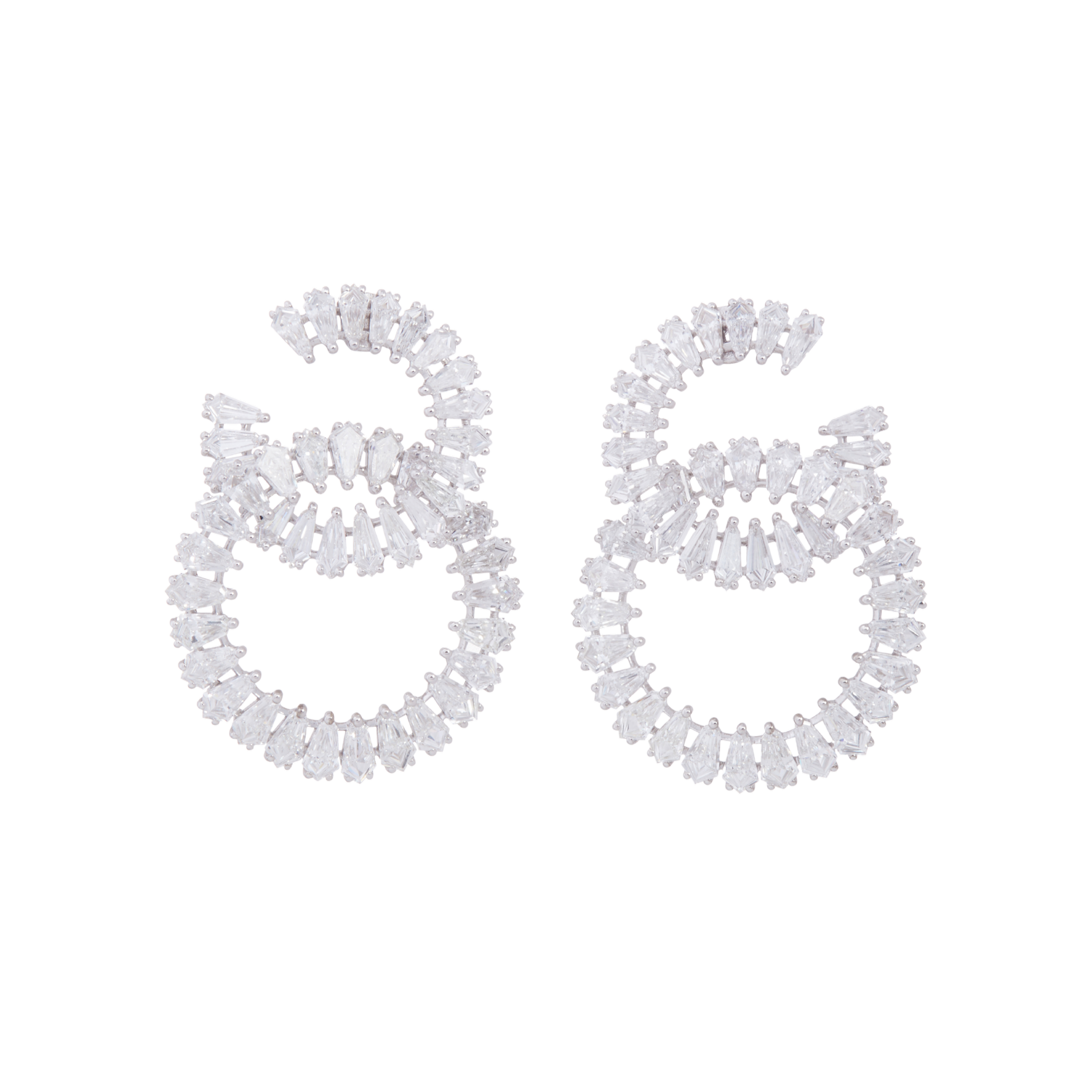 Kite Diamond Earrings