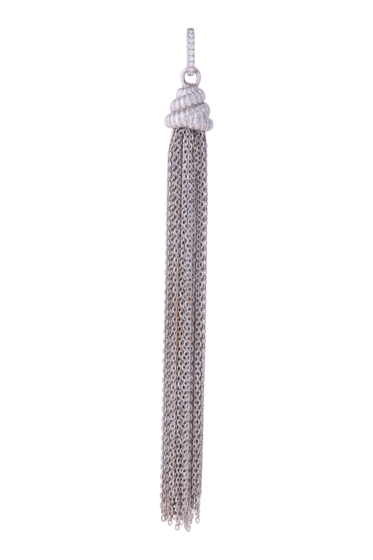 Rolling Top Tassel Pendant