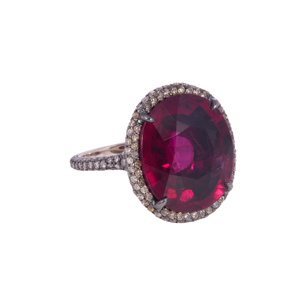 Rubellite Ring