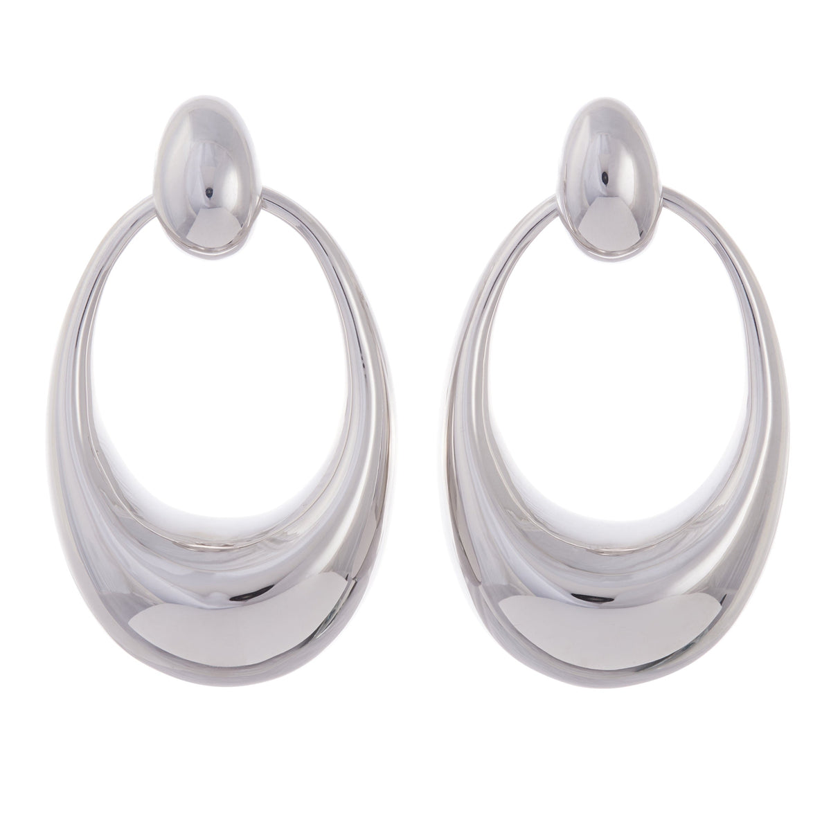 18k Darrah Door knocker Earrings
