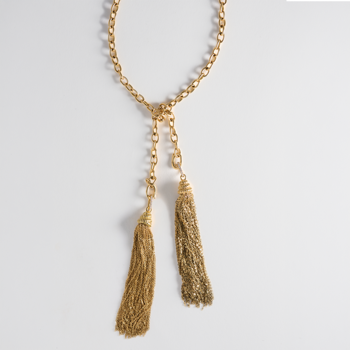 Double Tassel Necklace