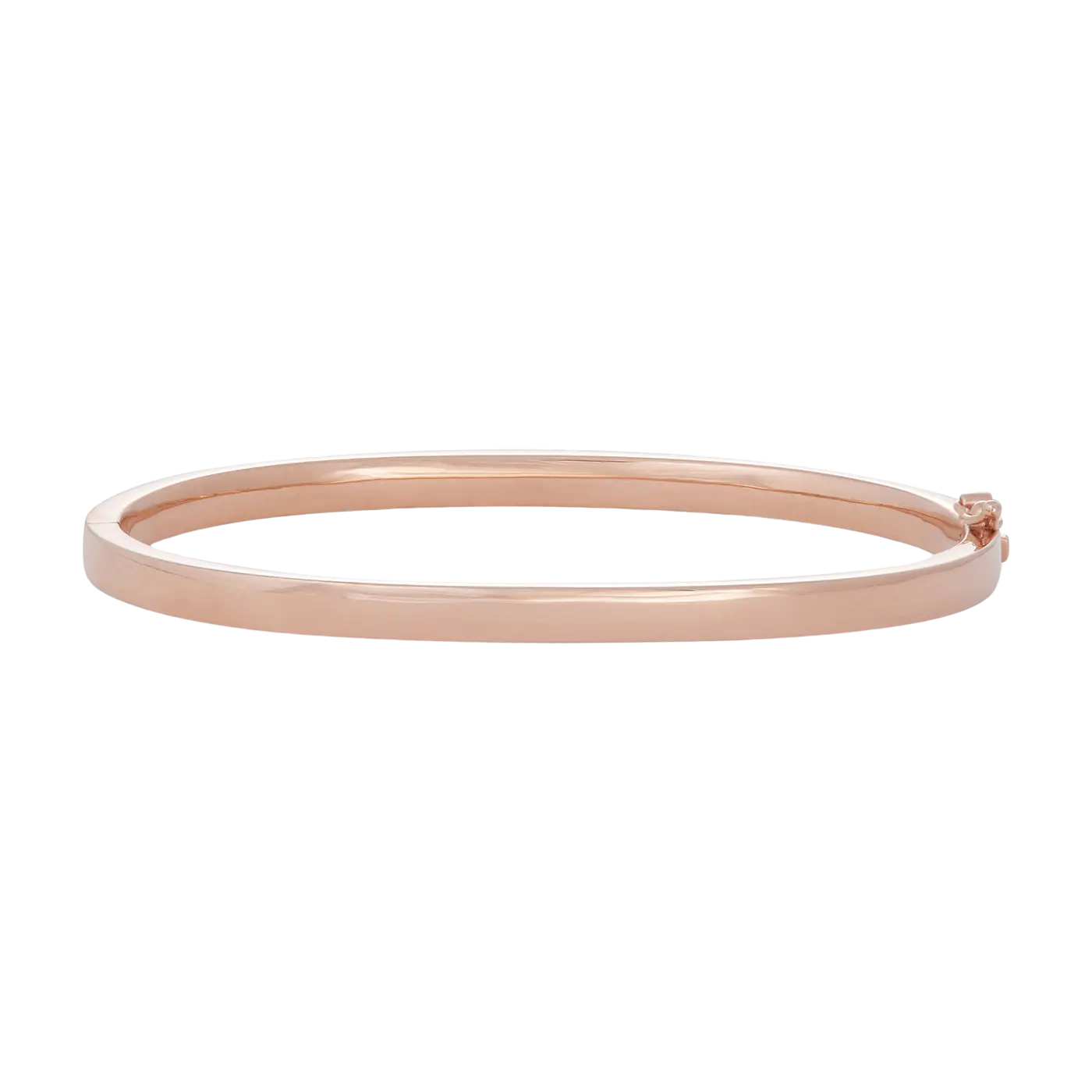 Thin Polished Bangle | Rose Gold / Thin | Bracelets
