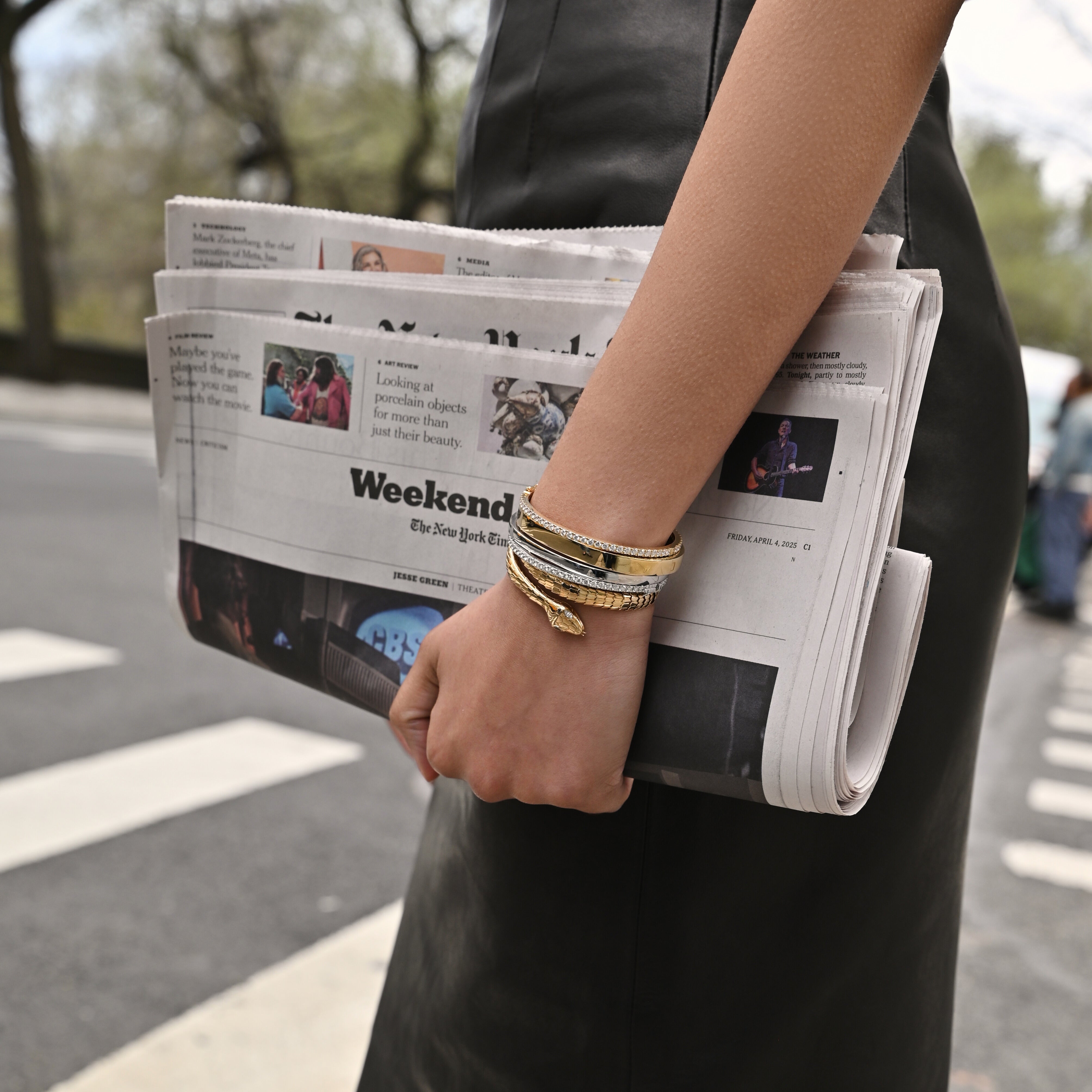 Thin Polished Bangle
