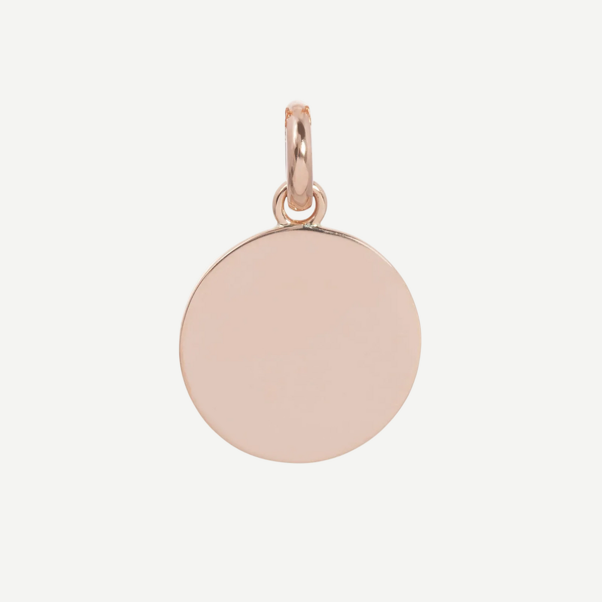 Engraved Round Charm