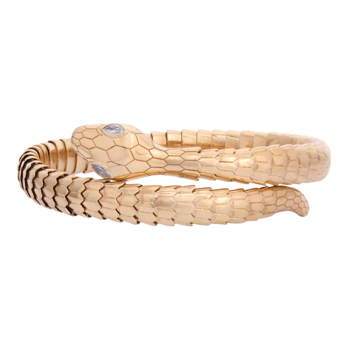 Mini Il Serpente Double Headed Bracelet - Sidney Garber