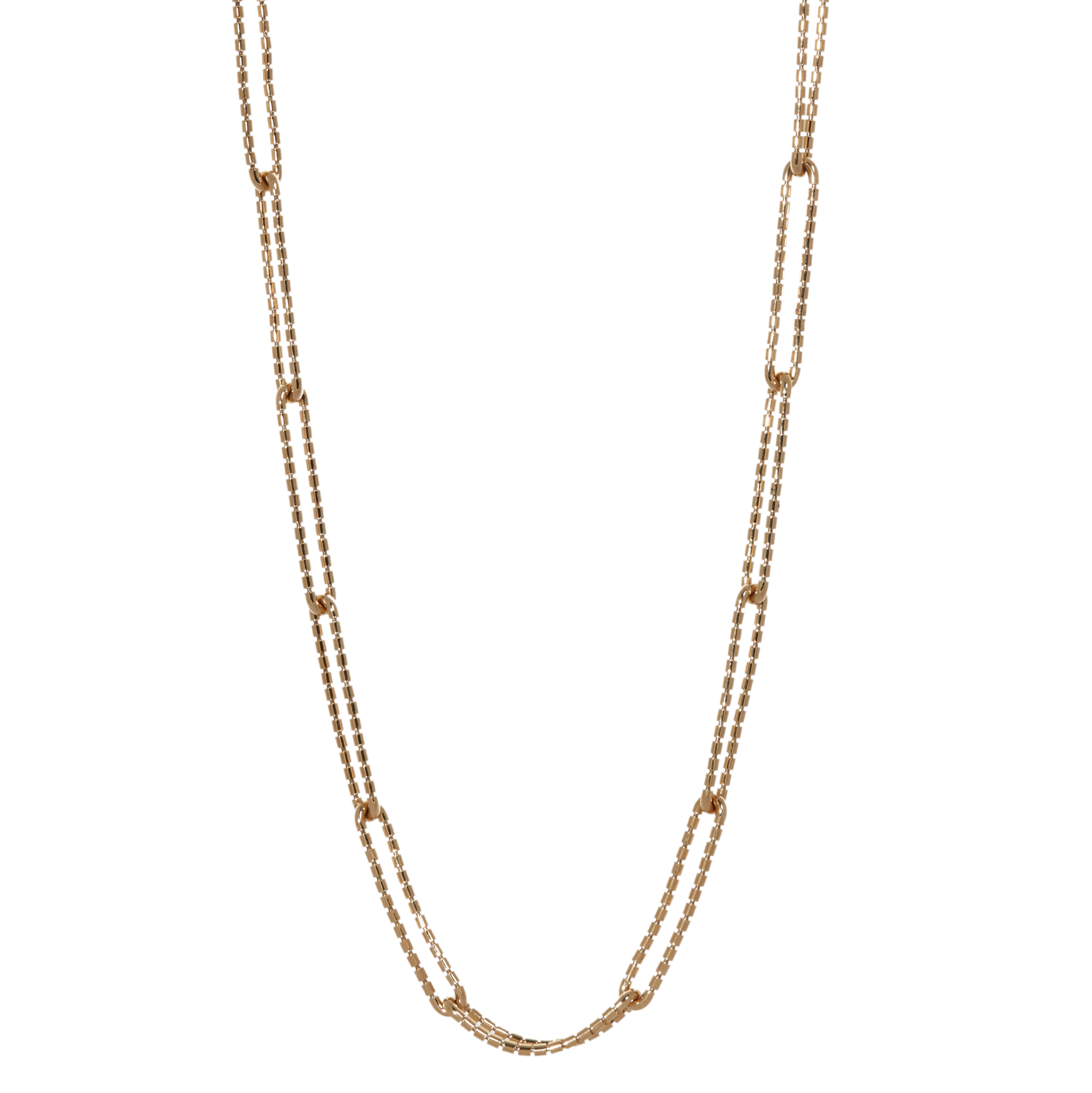 Golden Links Necklace - Sidney Garber