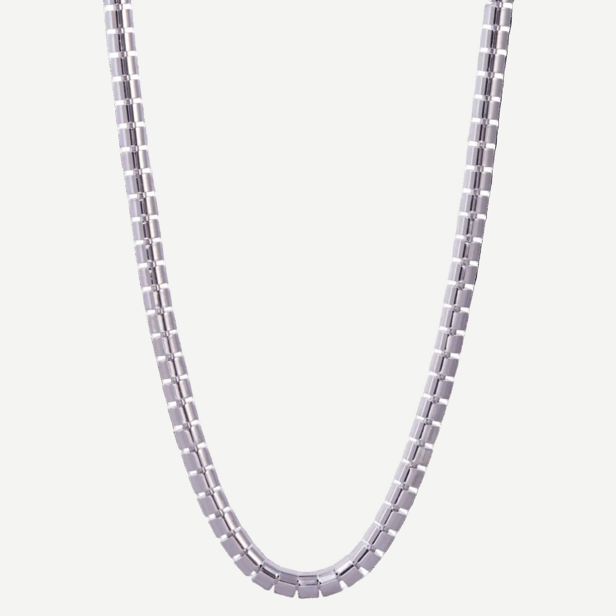 Short Skinny Ophelia Necklace | White Gold / 14 in (35.5 cm) | Necklaces