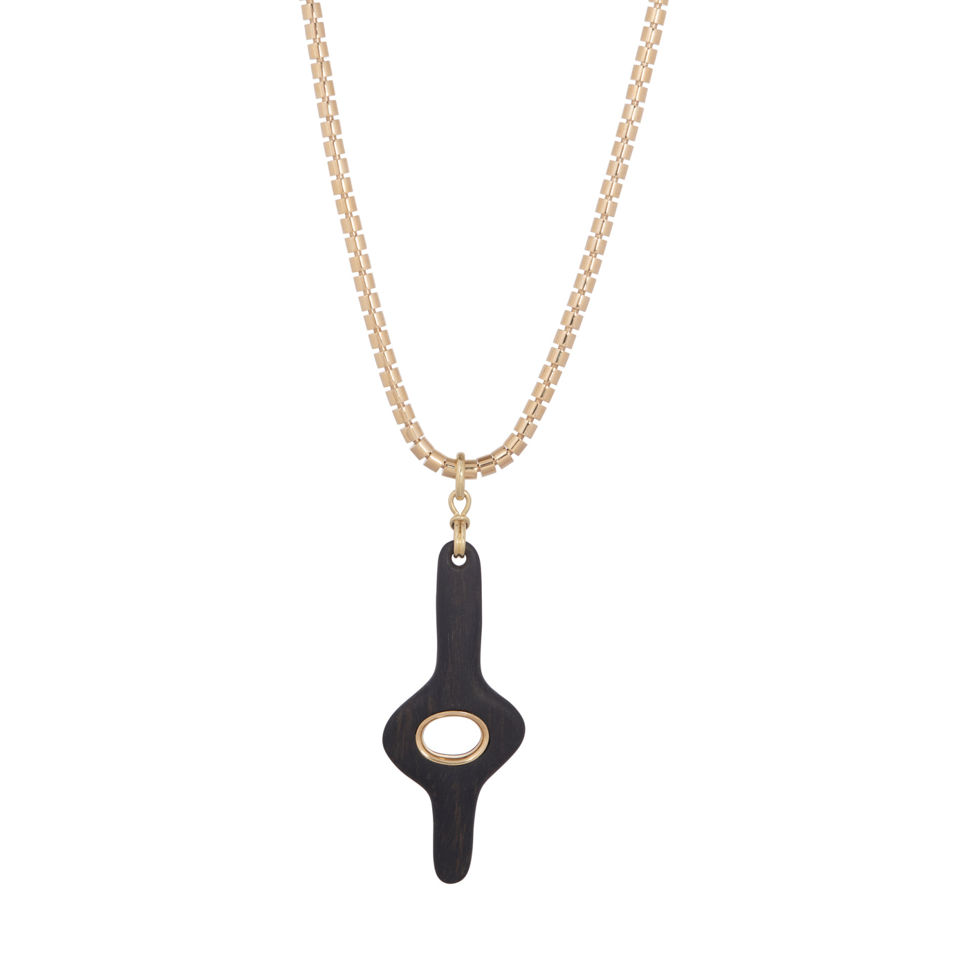Preorder - Circe Ebony and Gold Pendant | Charms