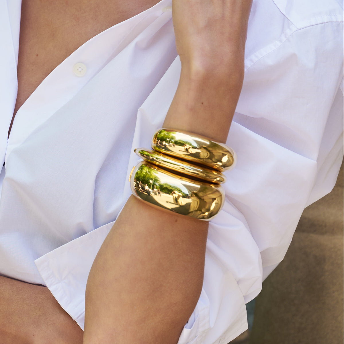 French Dome Bangle