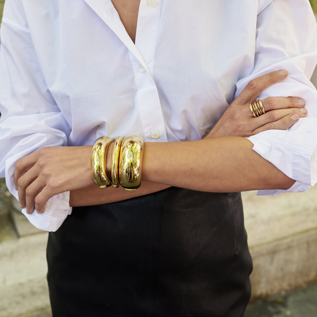 French Dome Bangle