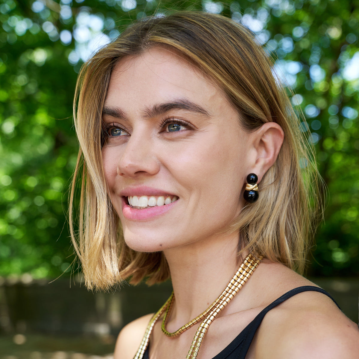 Double Agate Earrings