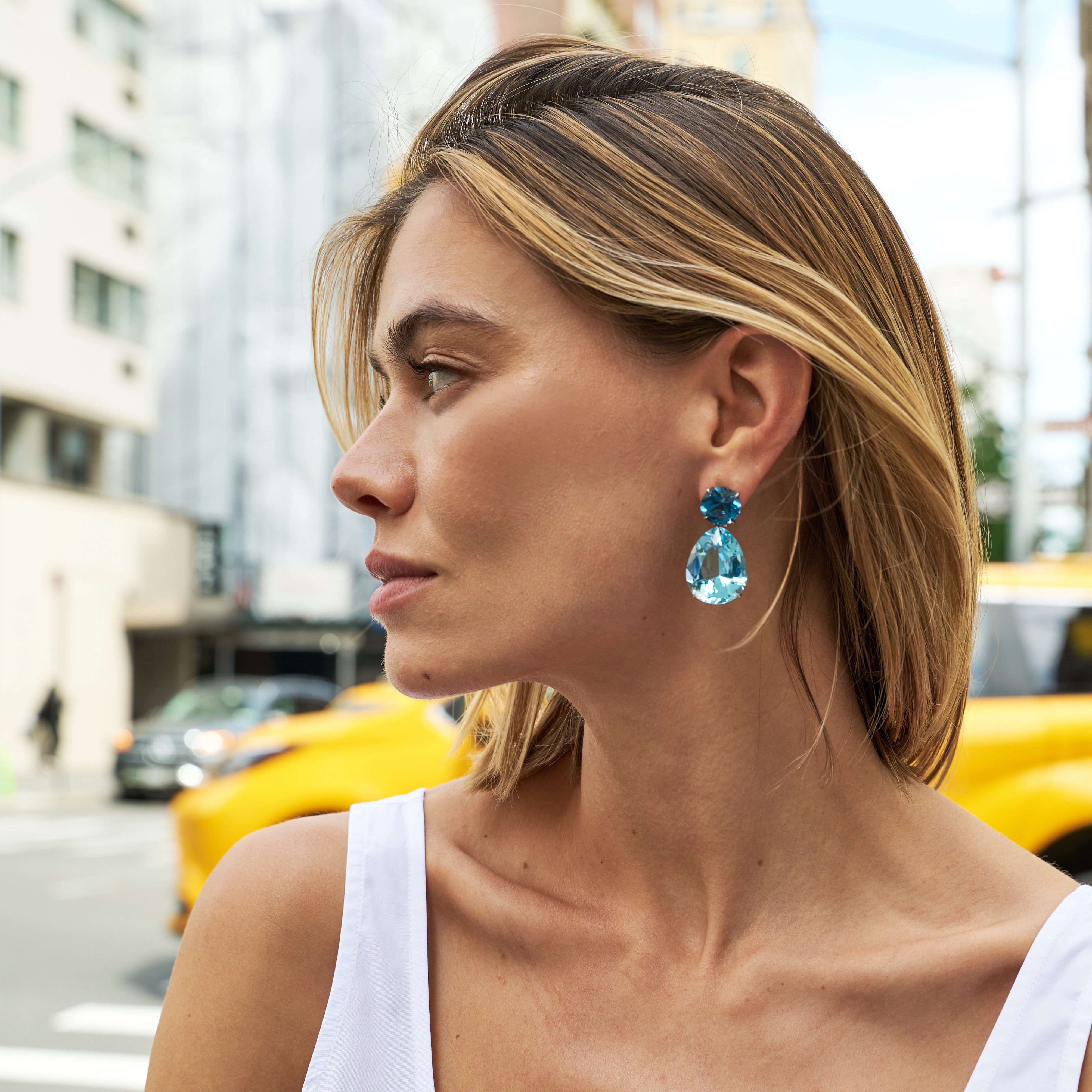 Glacier Drop Earrings