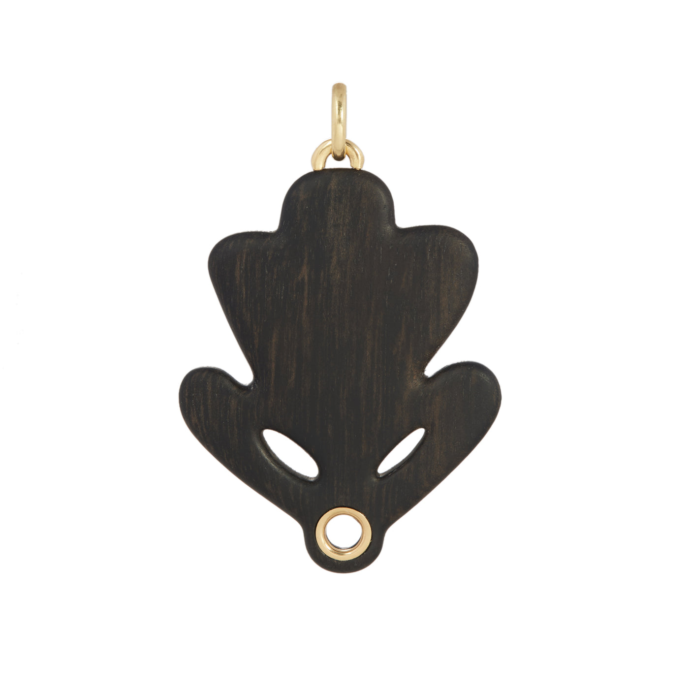 Preorder - Gaia Ebony and Gold Pendant | Charms