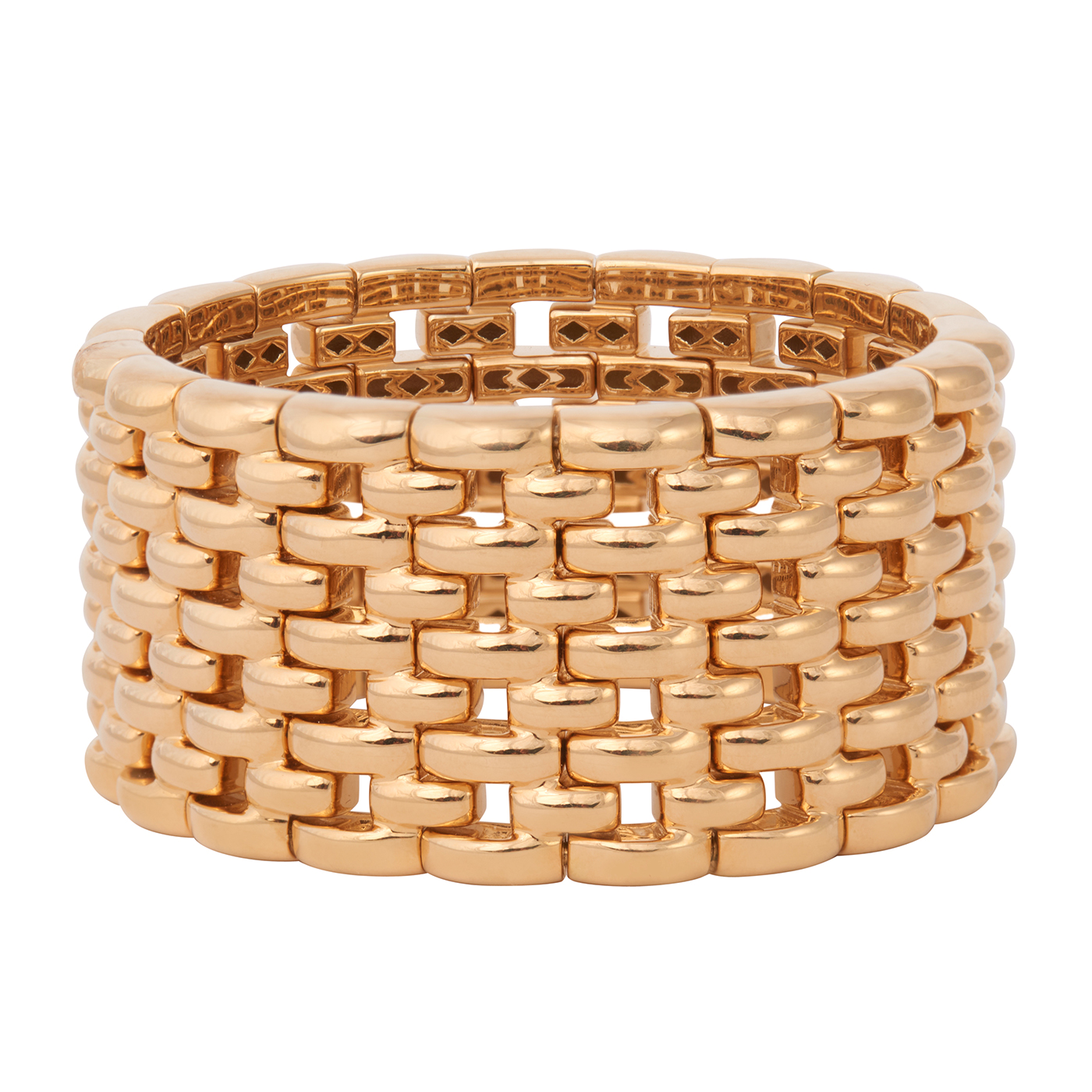 Mosaic Bracelet | Yellow Gold / 6.7 in (17 cm) | Bracelets