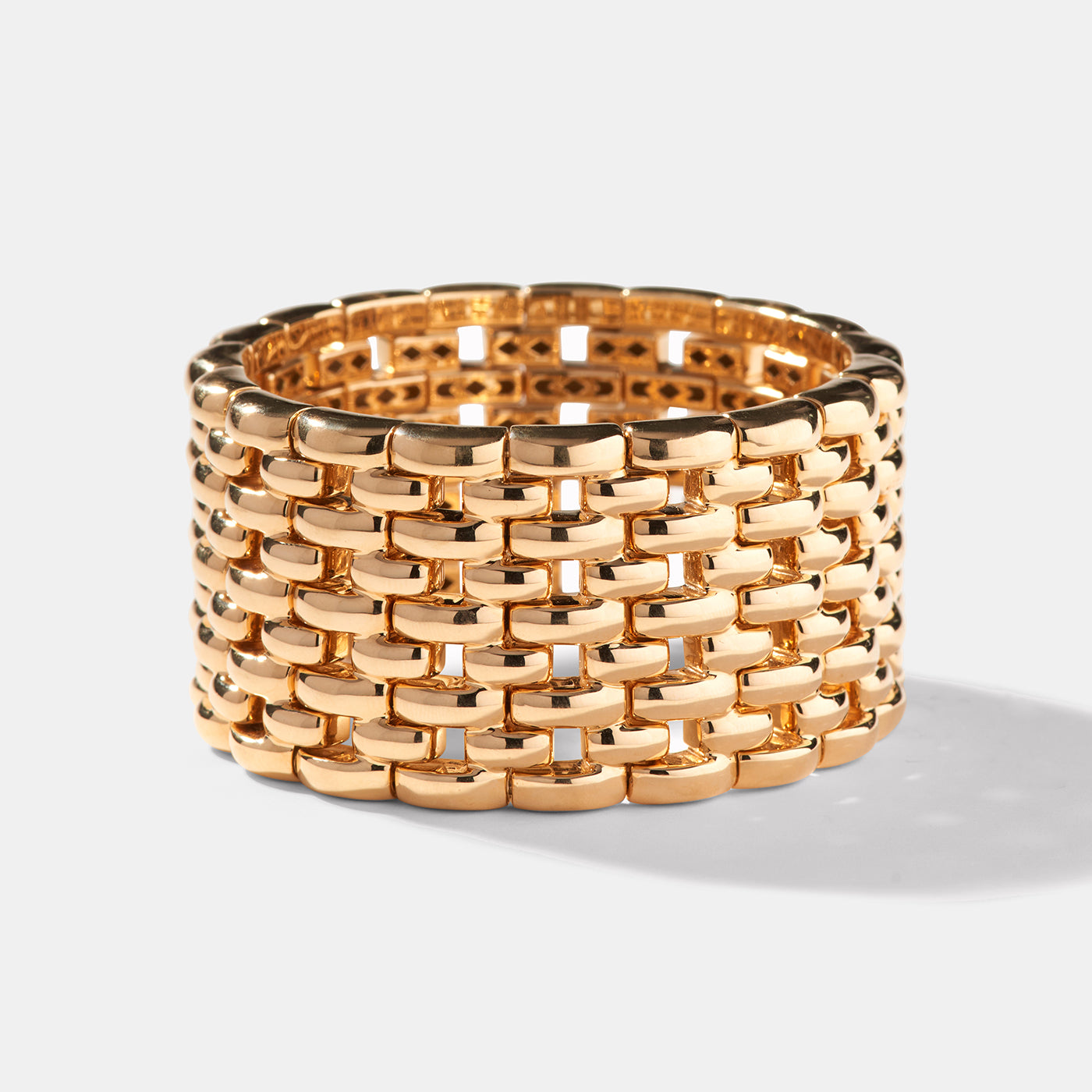 Mosaic Bracelet | Yellow Gold / 6.7 in (17 cm) | Bracelets