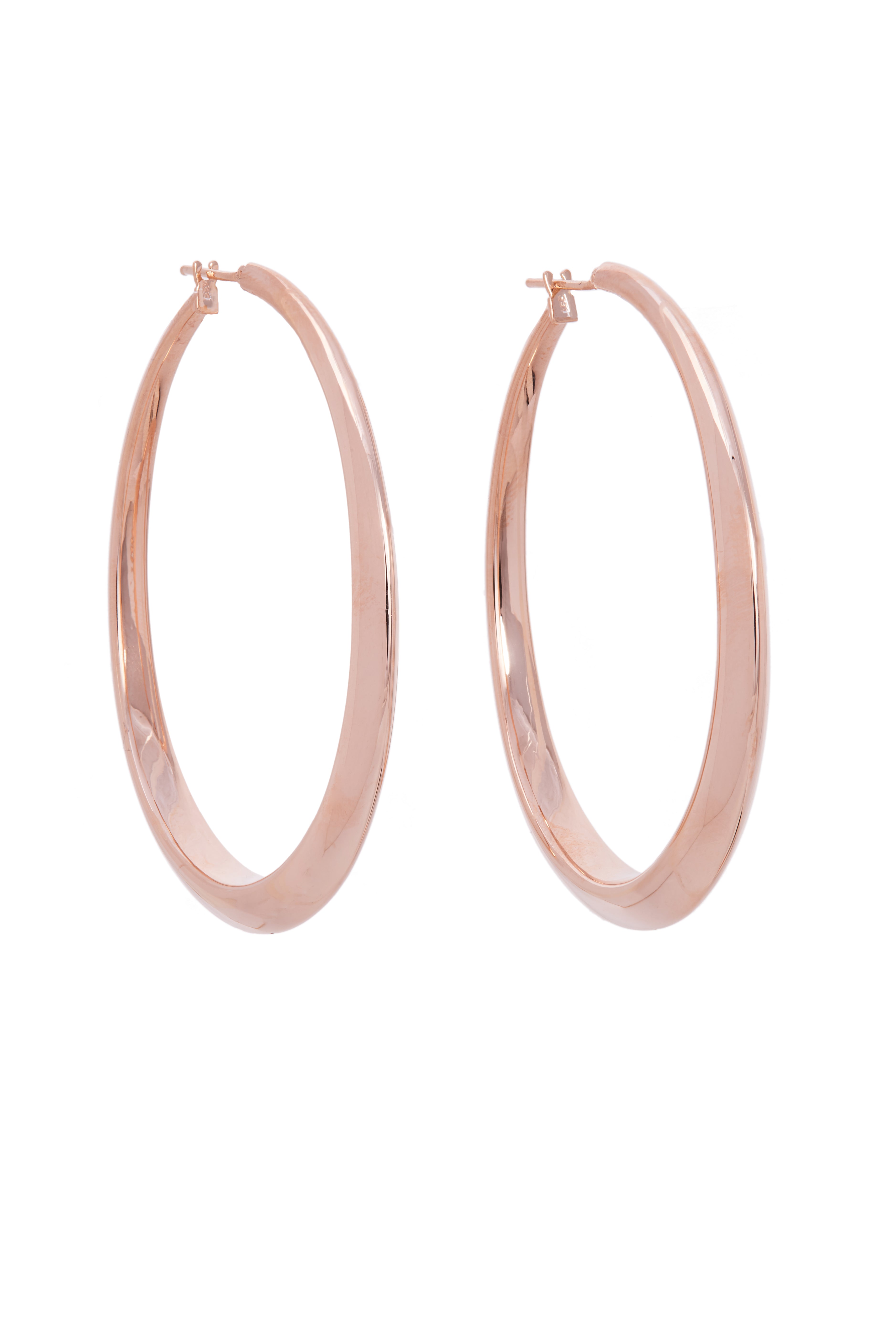 Oval Hoop Earrings