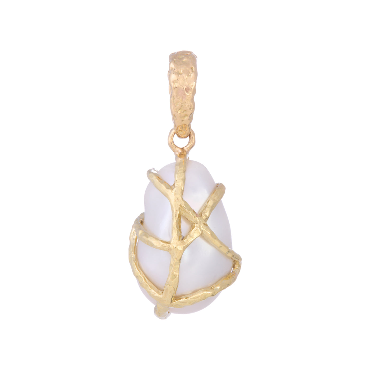 Tether Pendant in Yellow Gold