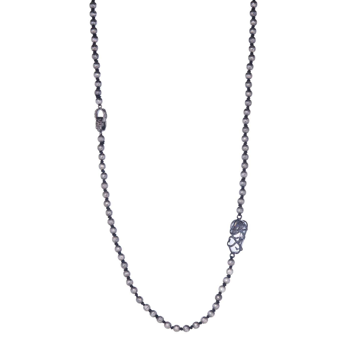 Mala Beaded Pendant Necklace