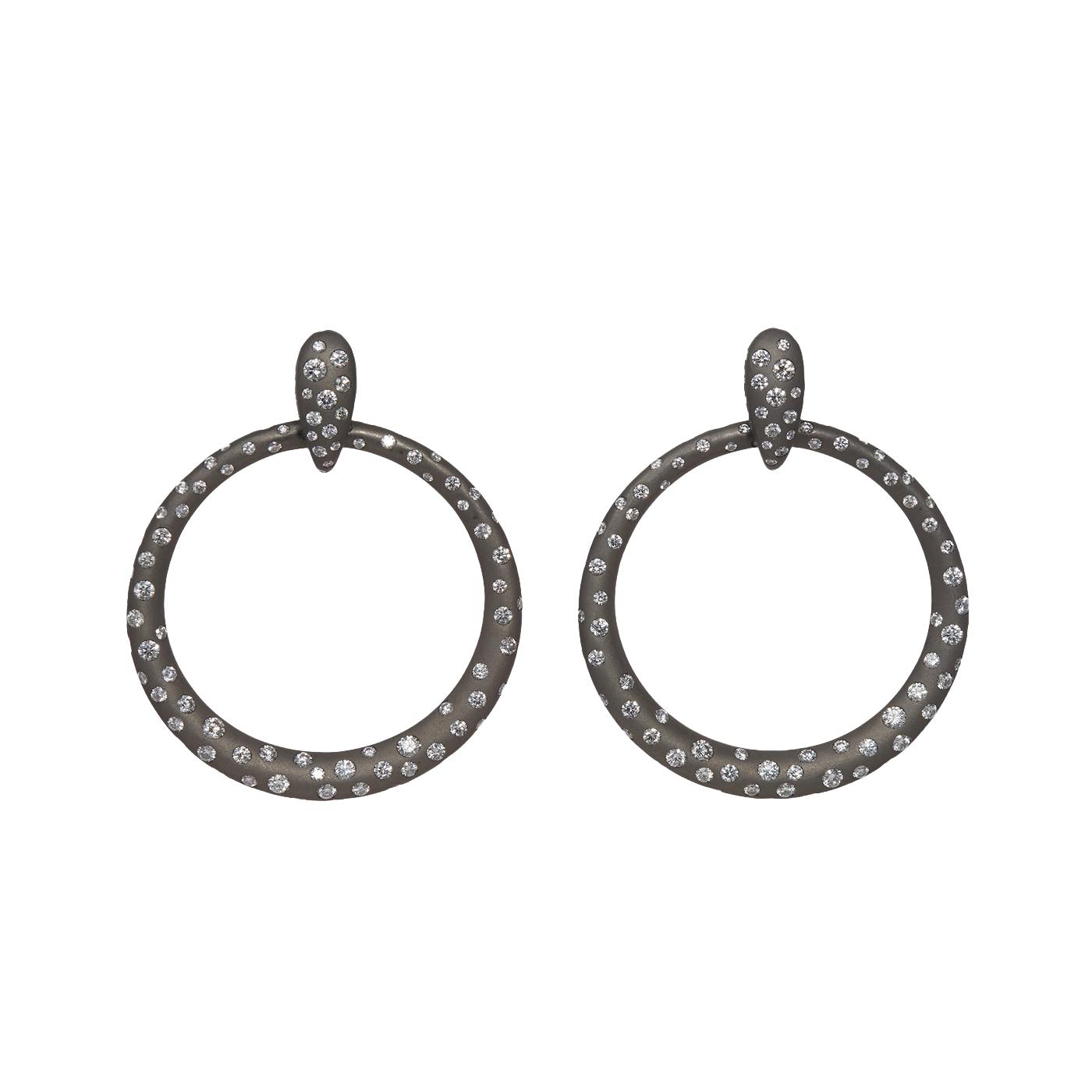 Diamond Scatter Hoops