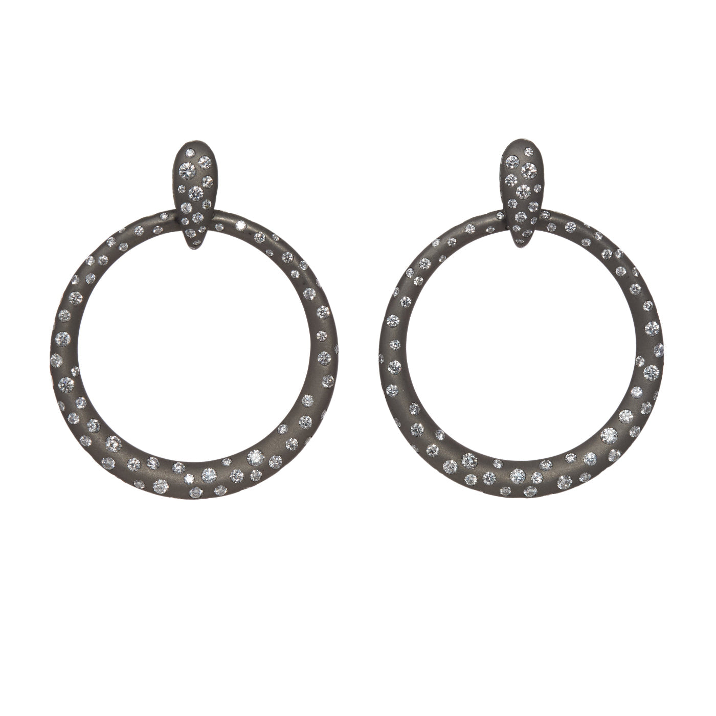 Diamond Scatter Hoops