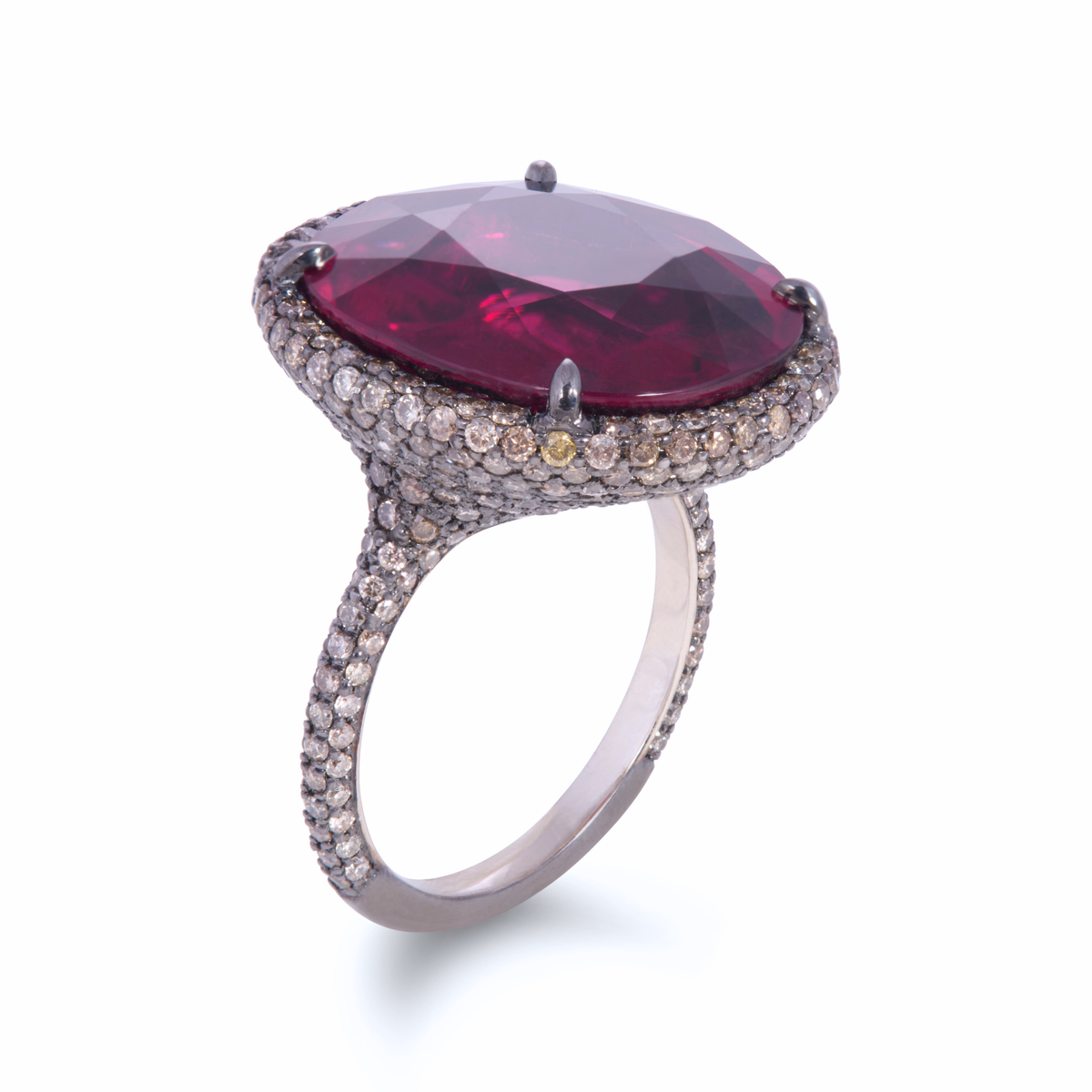 Rubellite Ring