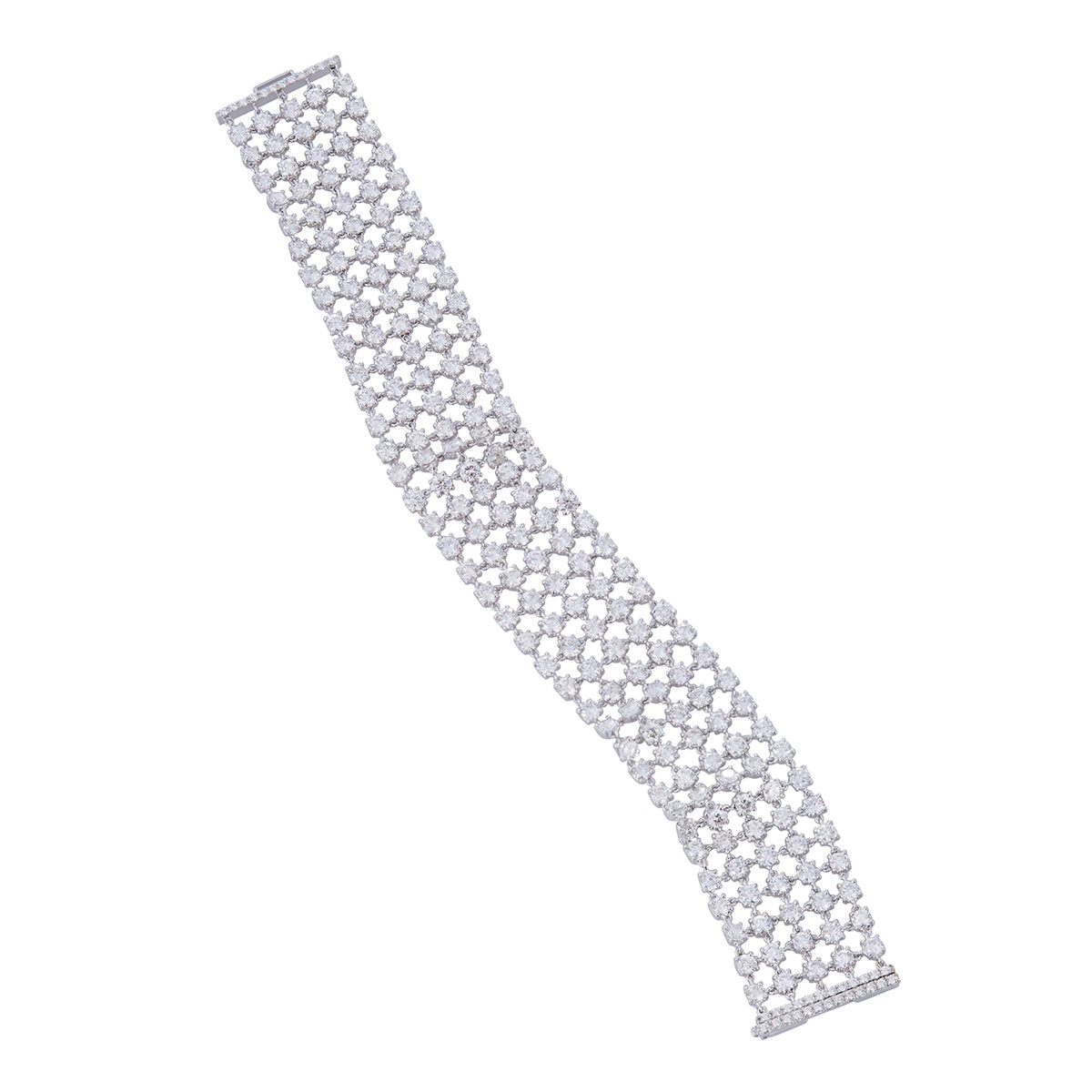 Diamond Five Row Flexible Bracelet | Archival Sale 2024