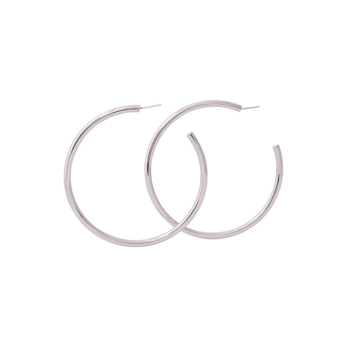 Rounded Hoop Earrings | Earrings