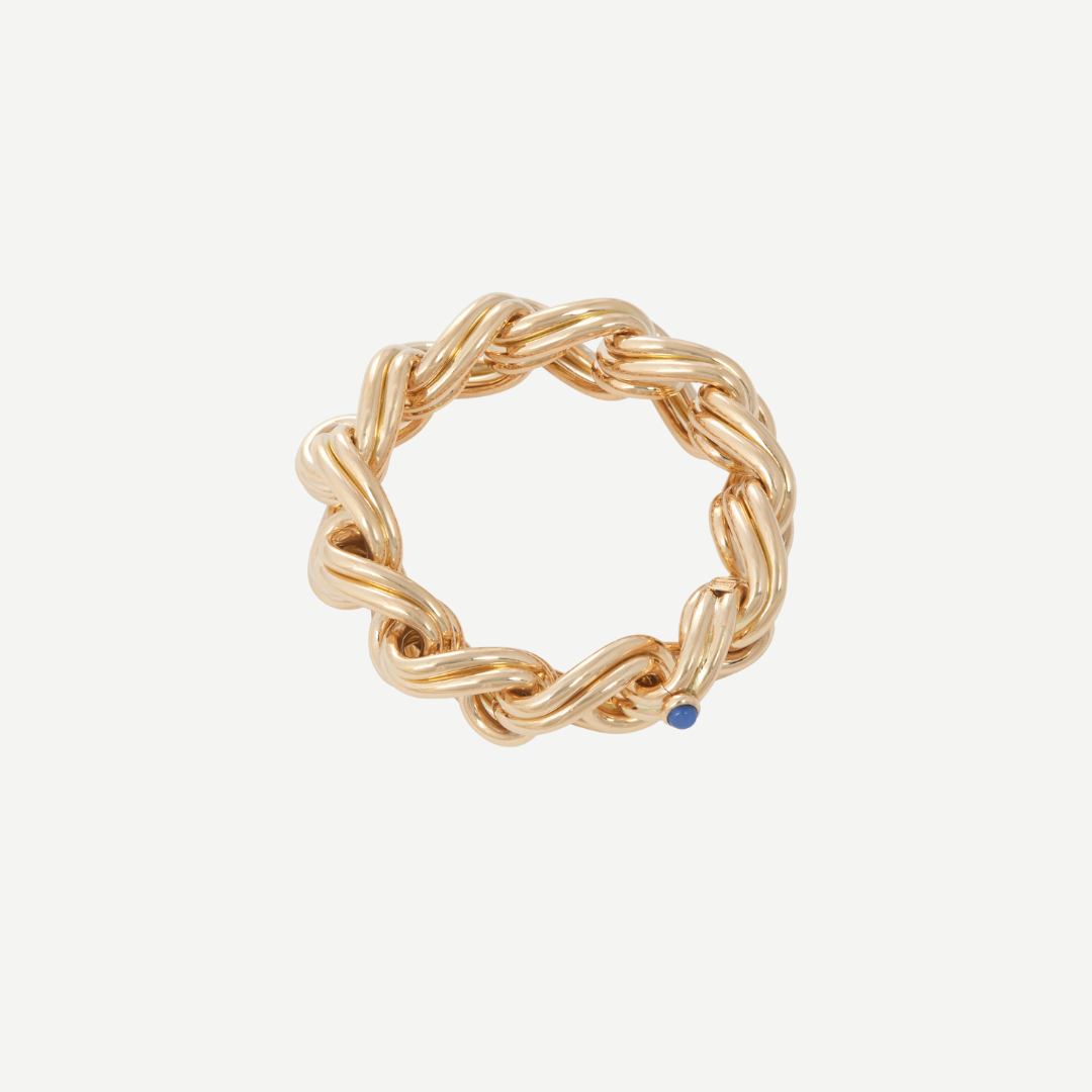 Double Loop Link Bracelet