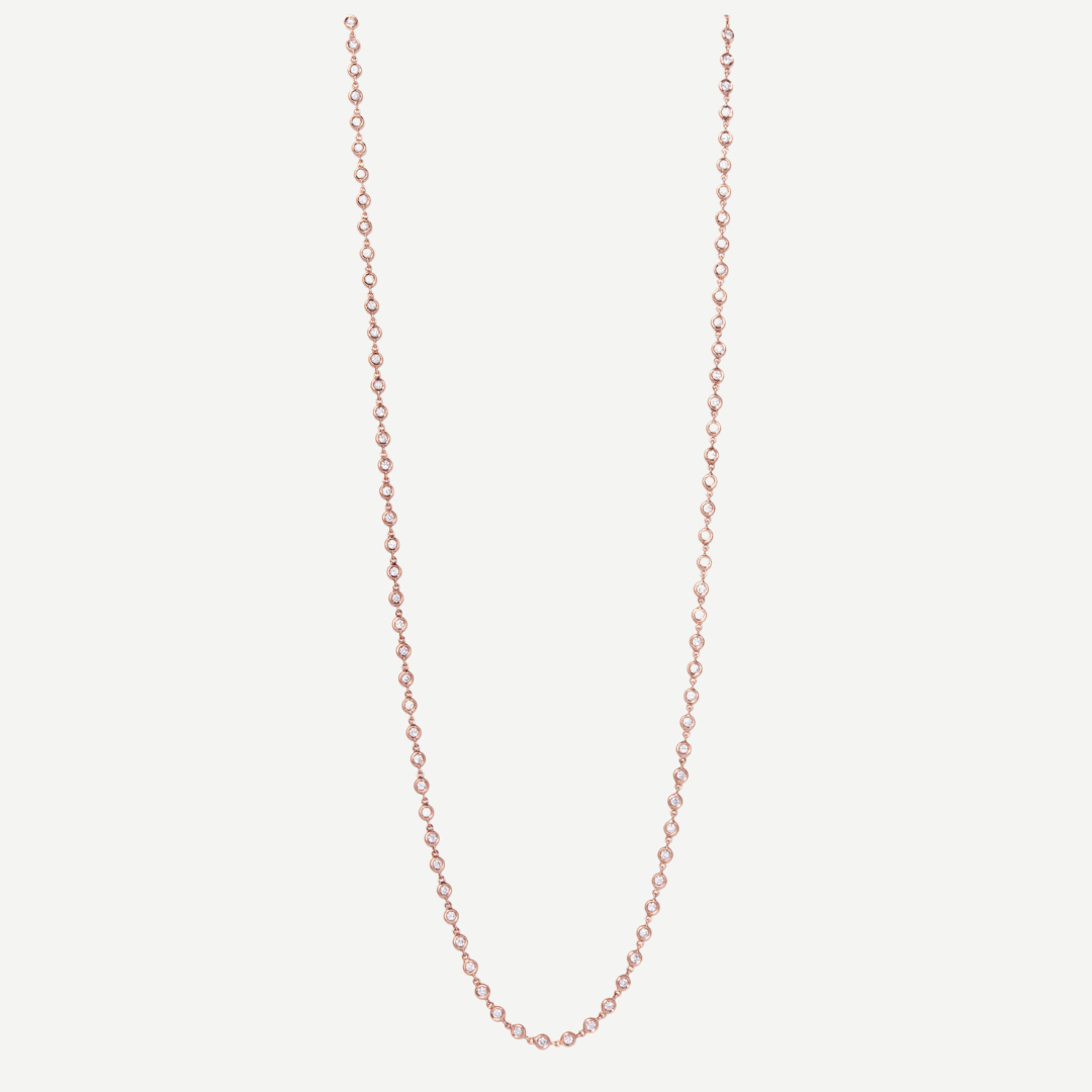 Superlative Necklace with Diamonds