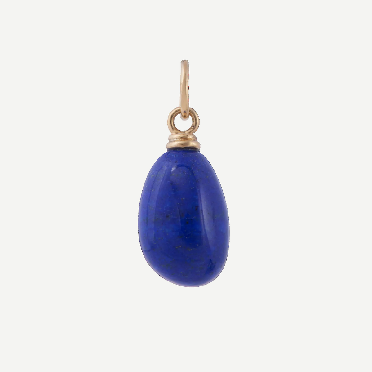 Lapis Pebble Charm