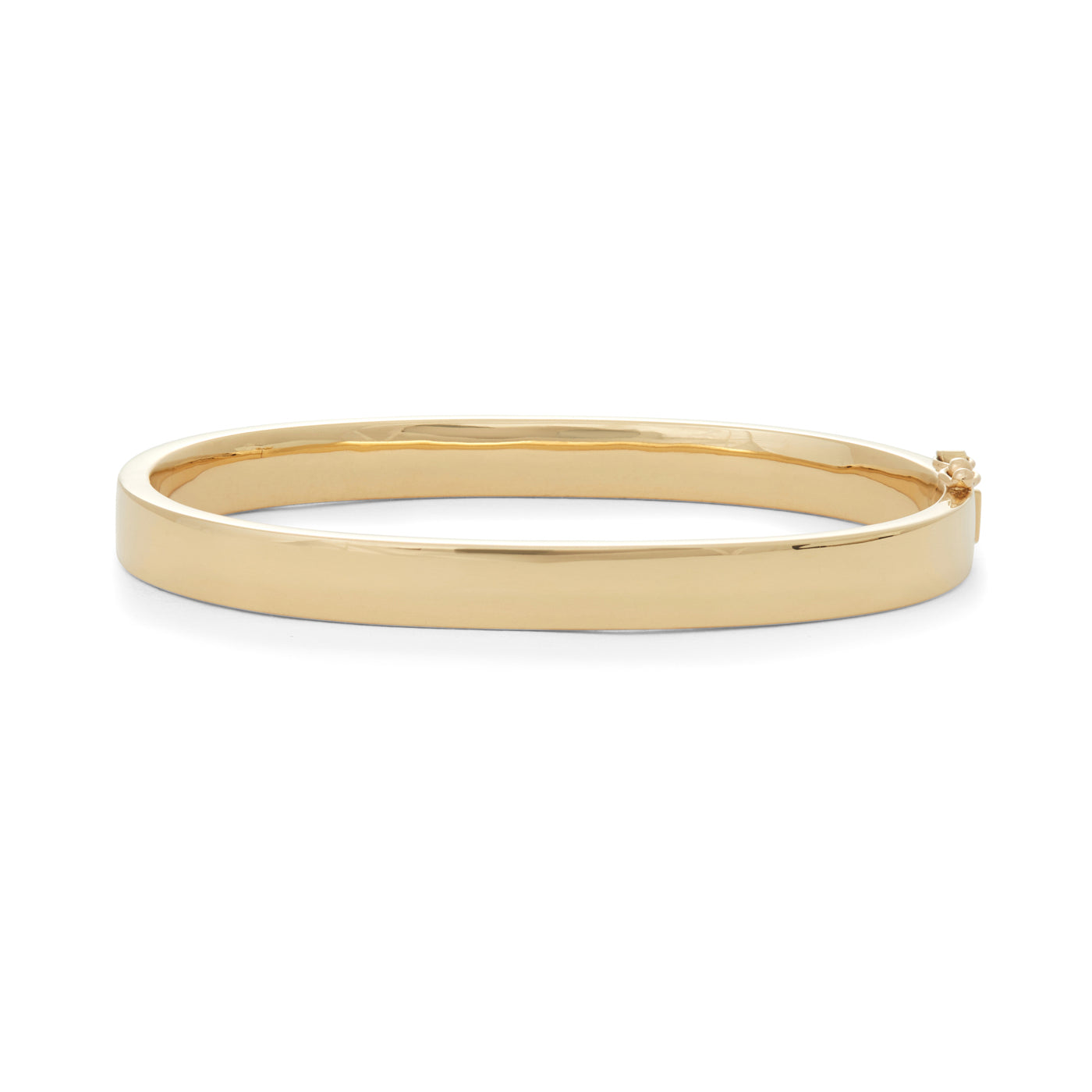 Medium Polished Bangle | Yellow Gold / Regular | Bracelets