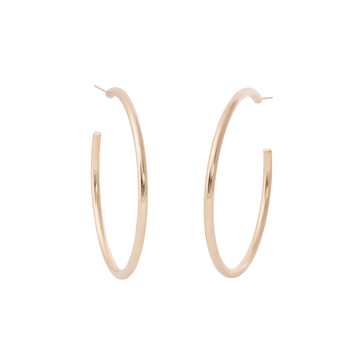 Rounded Hoop Earrings