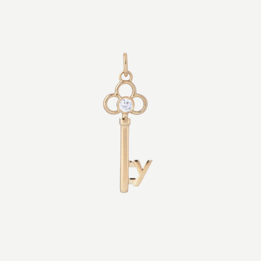 Alphabet Key Charm