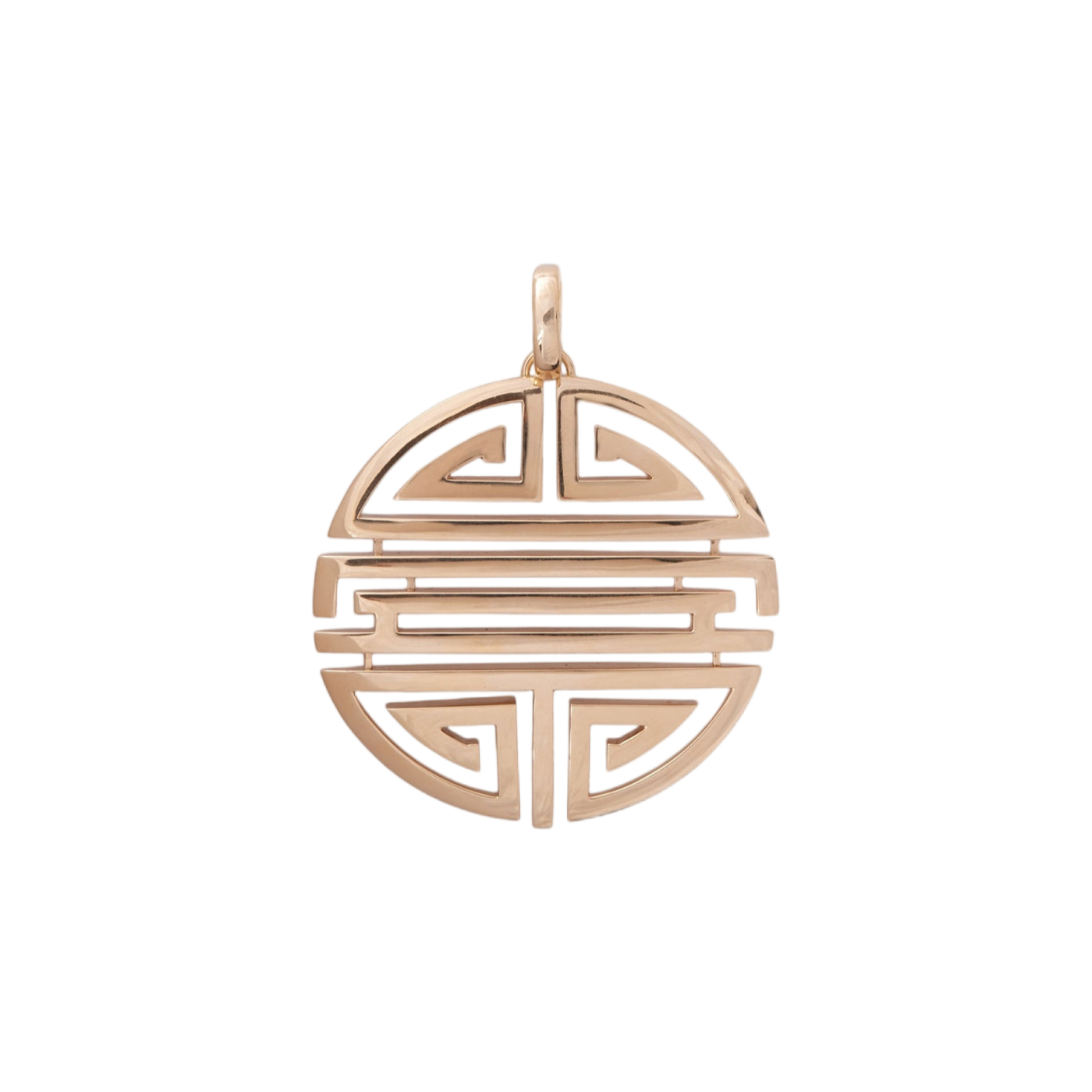 Longevity Pendant | Yellow Gold / 2.4 in (6 cm) | Charms Charms & Pendants