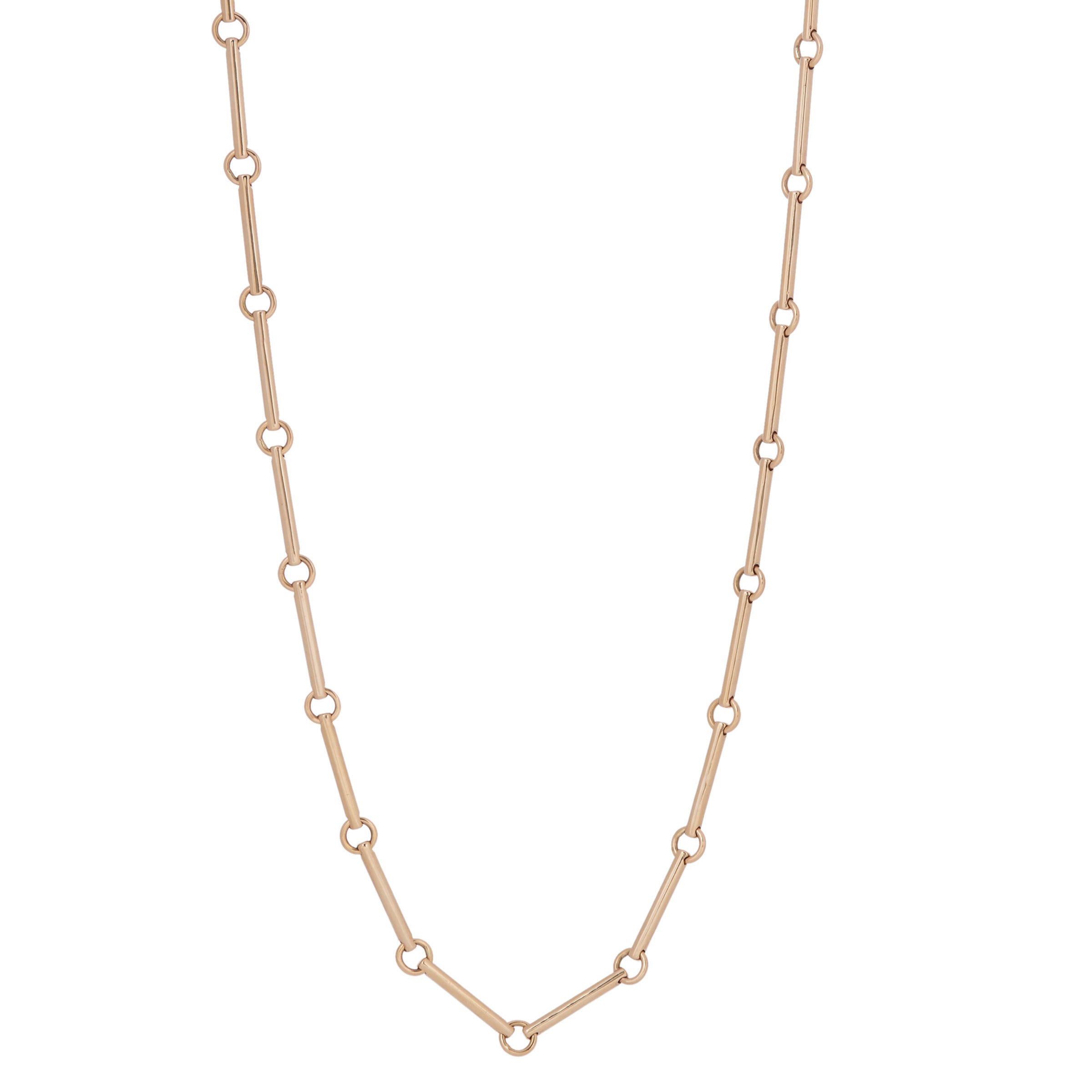 Large Linear Link Necklace