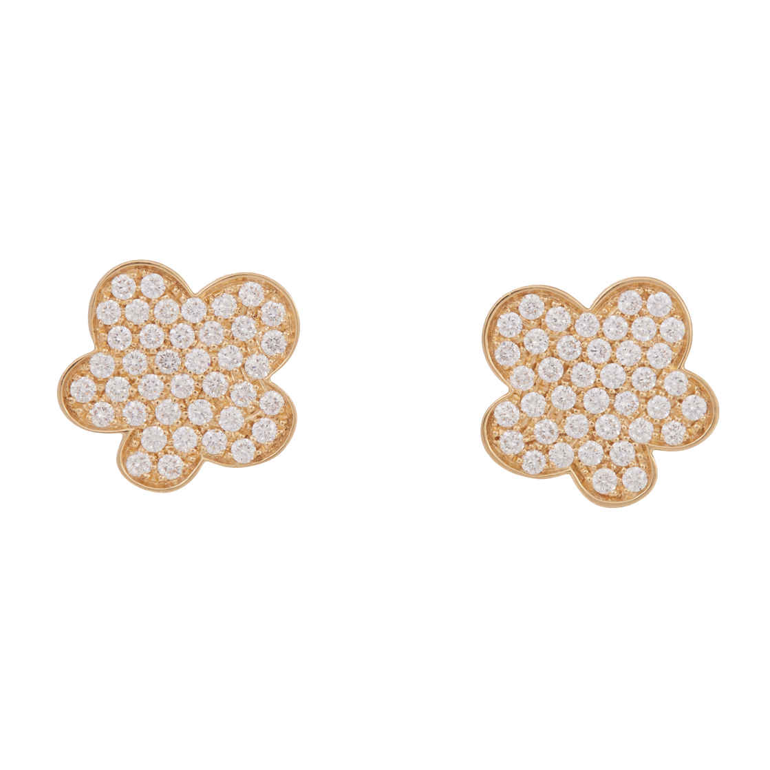 Preorder - Arcadia Diamond Flower Stud Earrings | Earrings