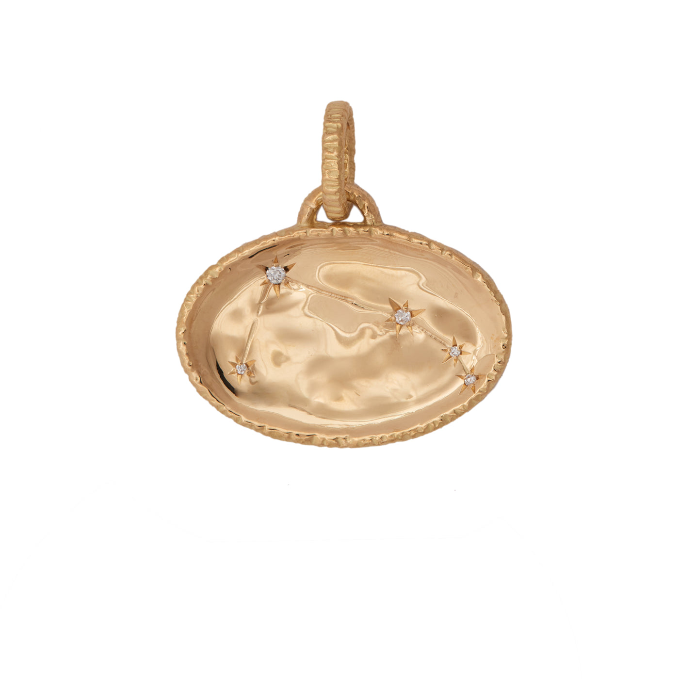 Aries Pendant | Yellow Gold / Regular | Zodiacs