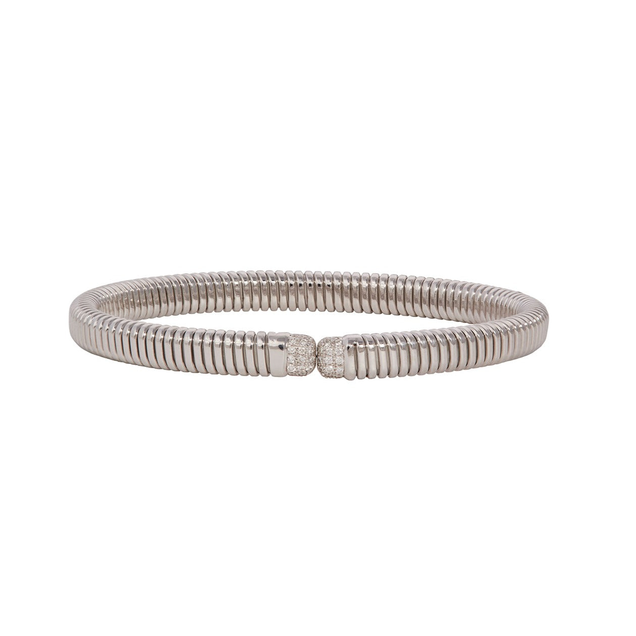 Bettina Bracelet | White Gold / 6.3 in (16 cm) | Bracelets