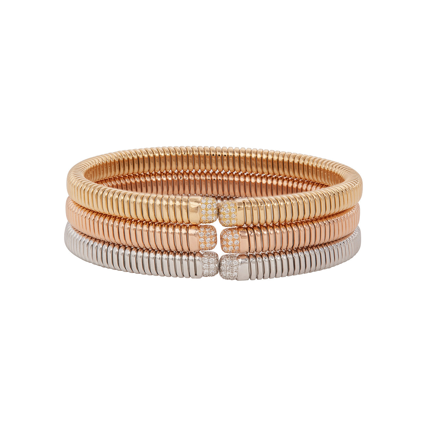 Bettina Bracelet | White Gold / 6.3 in (16 cm) | Bracelets