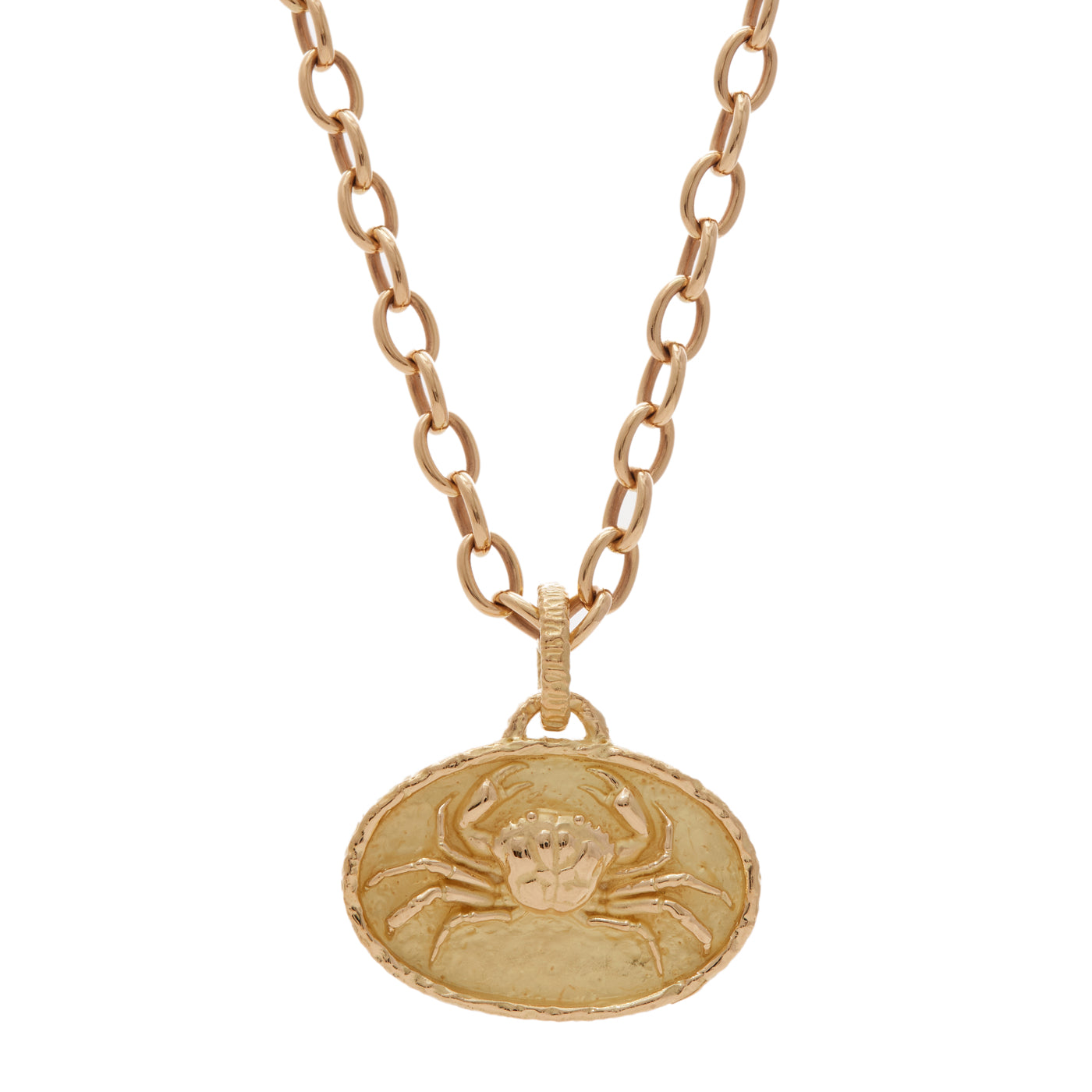 Cancer Pendant | Yellow Gold / Regular | Zodiacs