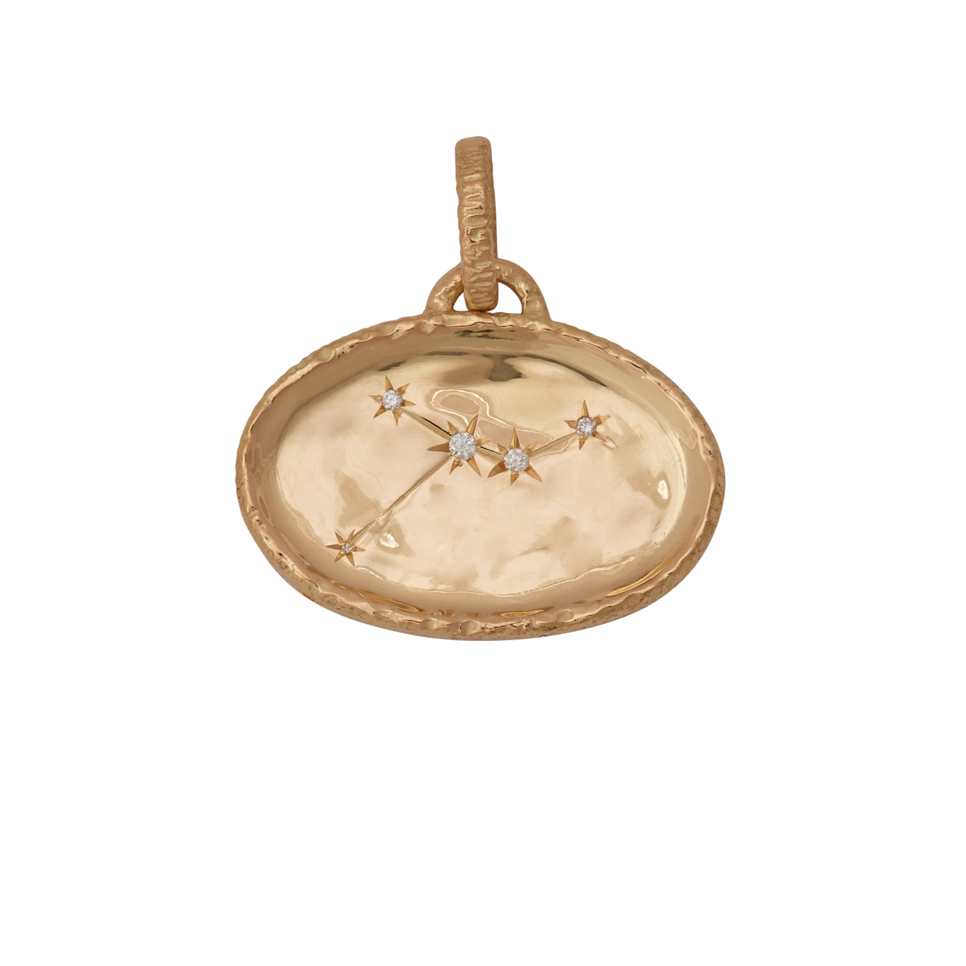 Cancer Pendant | Yellow Gold / Regular | Zodiacs