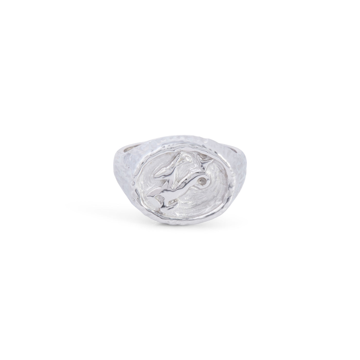 Capricorn Ring | White Gold | Rings