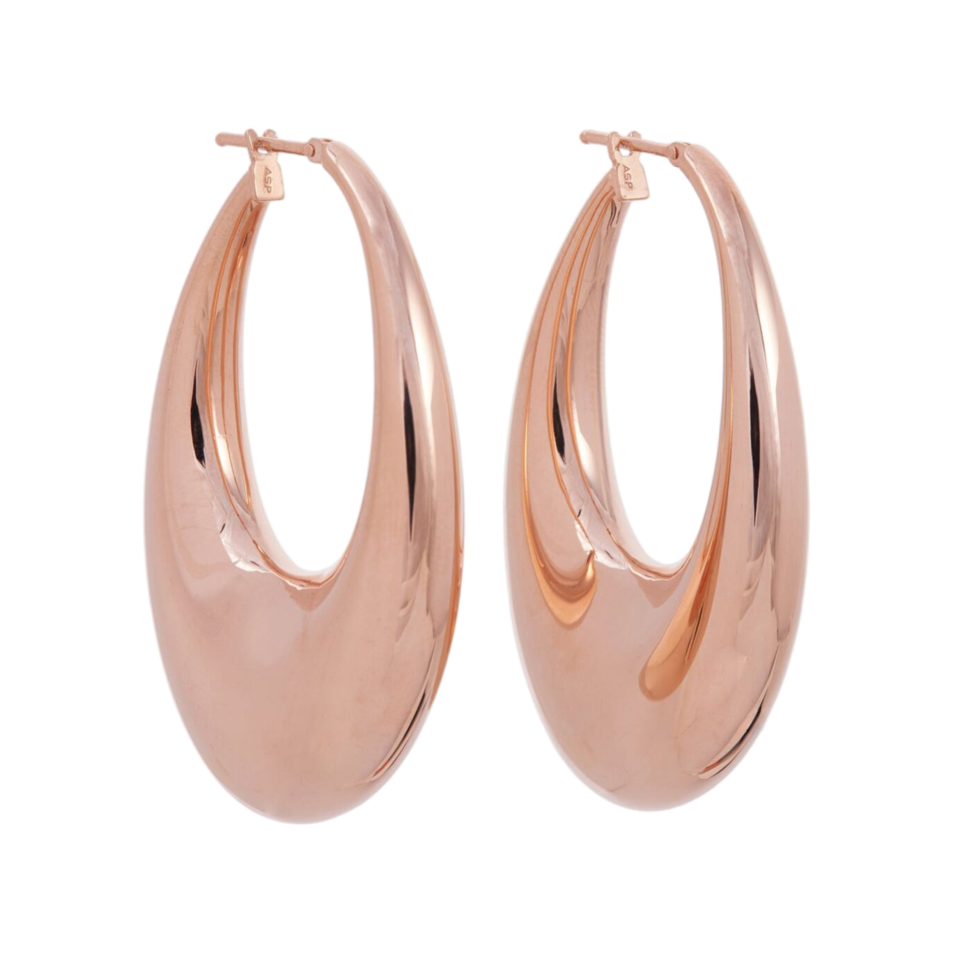 Carine Earrings | Rose Gold / 2 in (5 cm) | Earrings