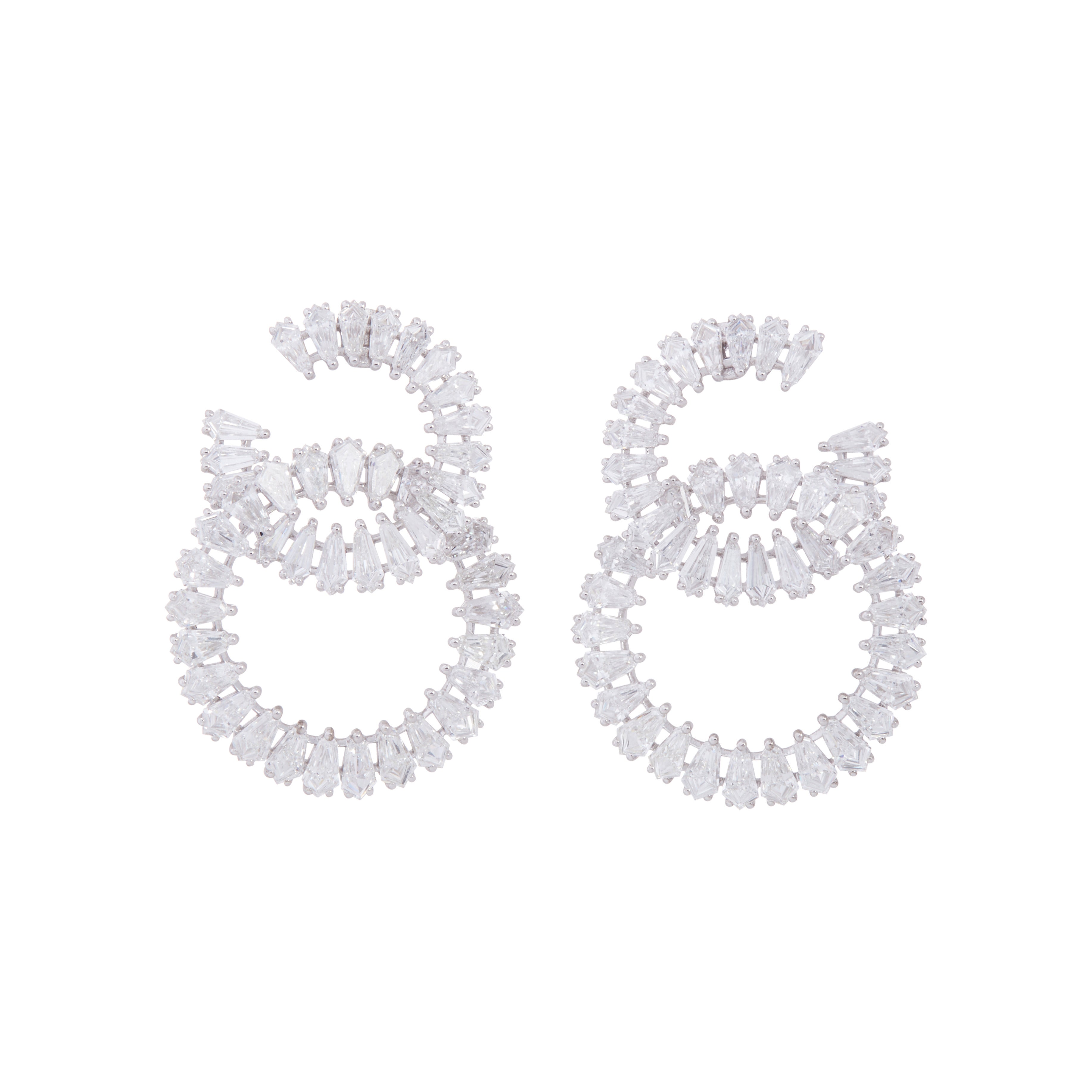 Kite Diamond Earrings