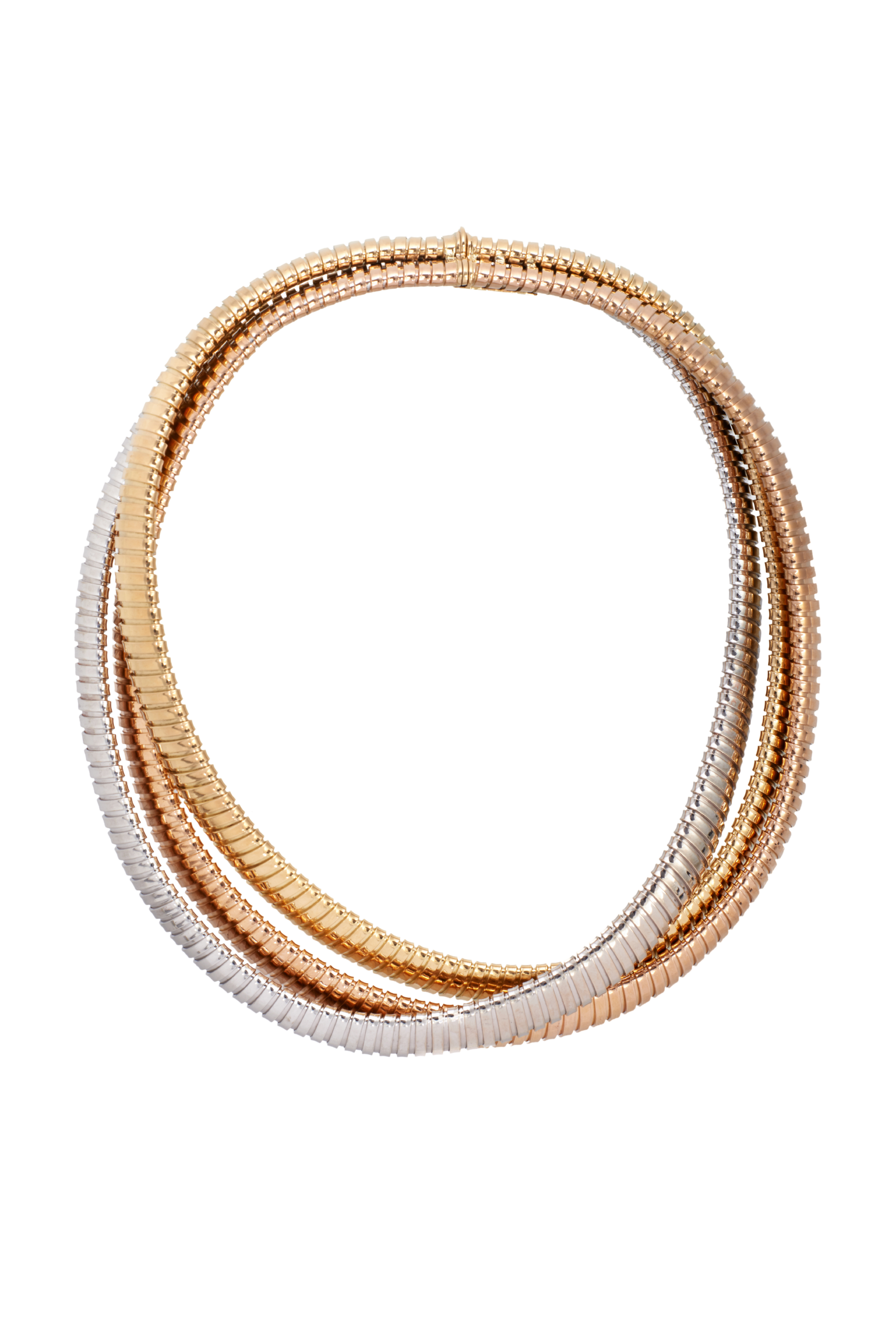 Tre Collana D'Oro Necklace