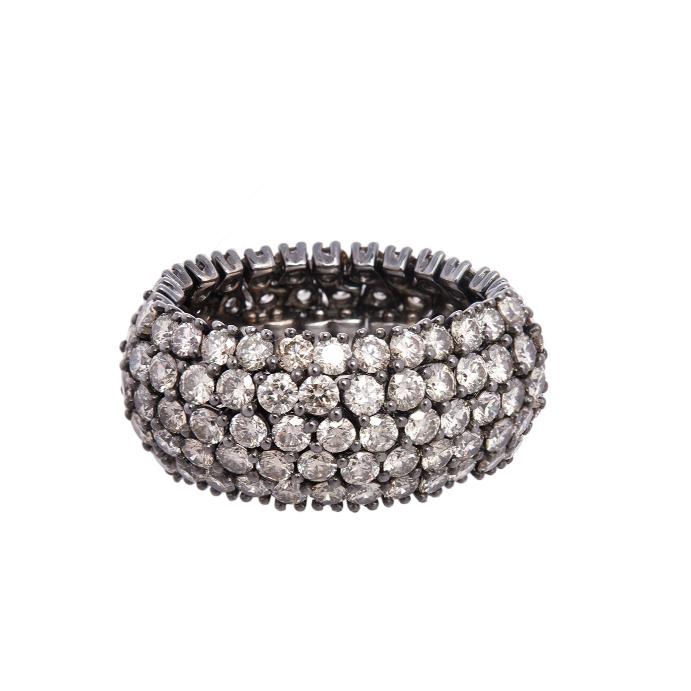 Flexible Ring with Cognac Diamonds | Rings