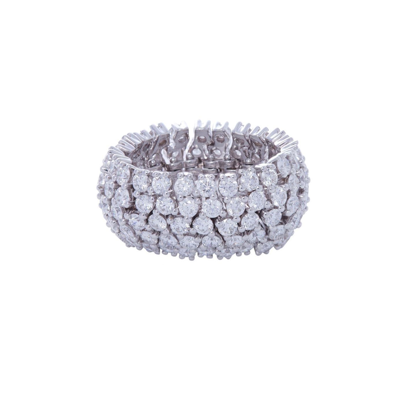 Flexible Ring with Diamonds | Rings