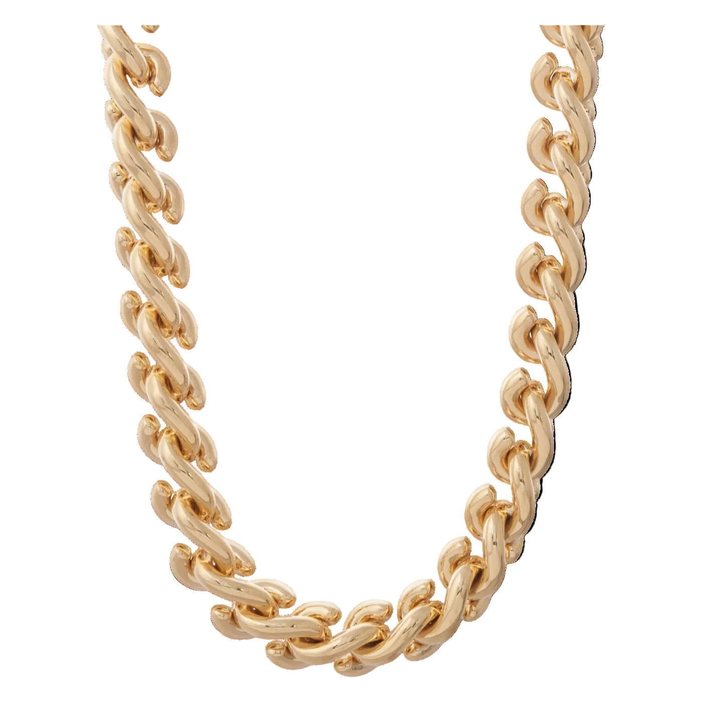 Slink Chain Necklace | Yellow Gold / 17.5 in (44.5 cm) | Necklaces