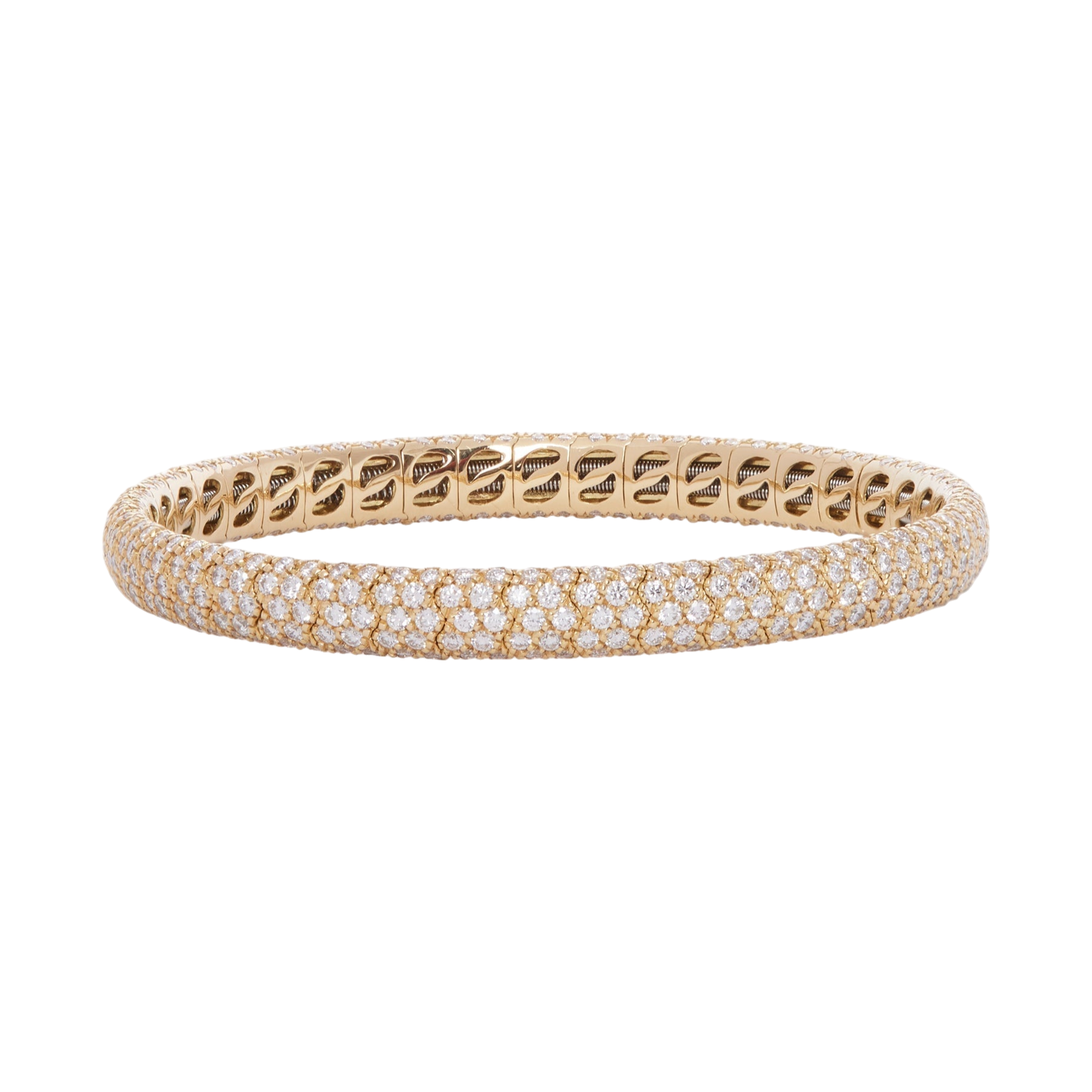 Pavé Stretch Bracelet with Diamonds | Bracelets Bracelets