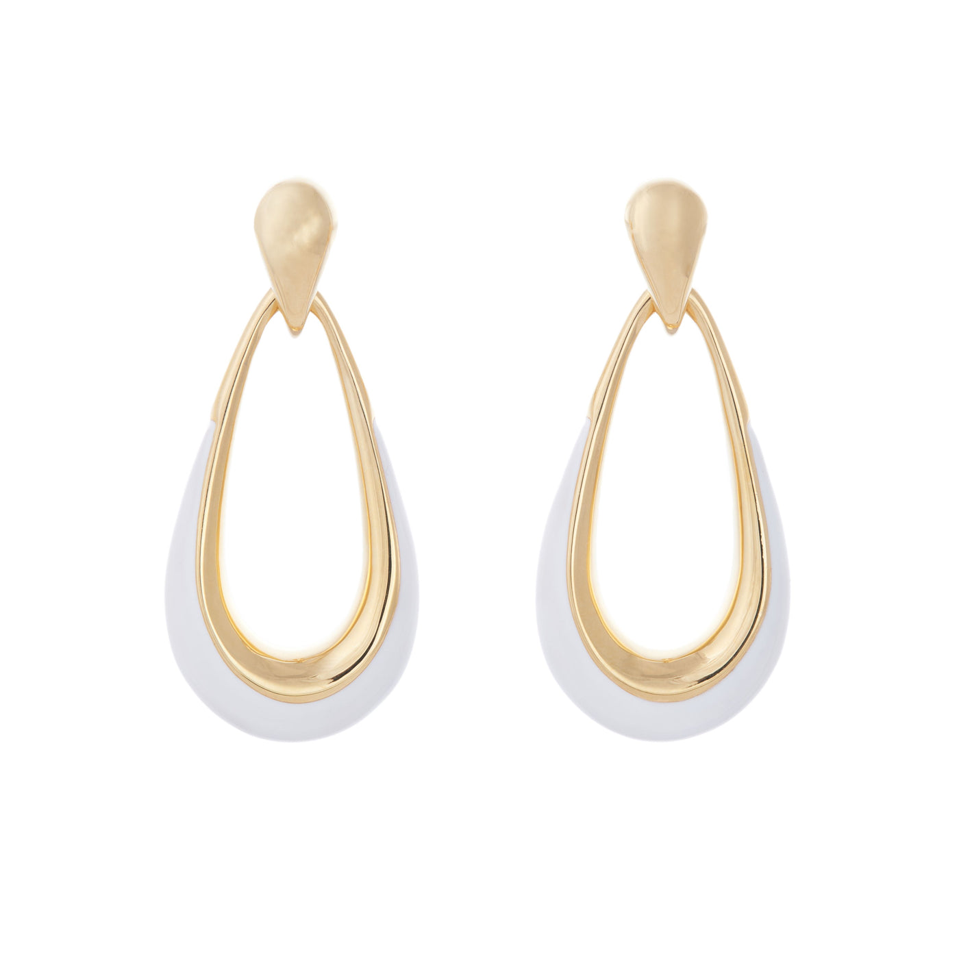 Enamel Door Knocker Earrings | Earrings